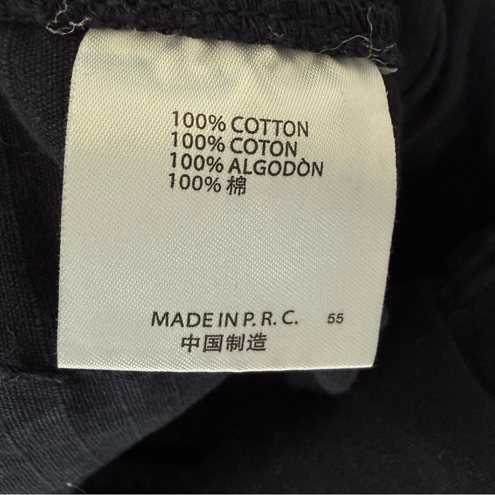 Brandy Melville Kim Cargo Pants Navy Blue Ripstop - Size Small EUC - Picture 11 of 16
